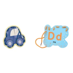 Alphabet Lacing Cards