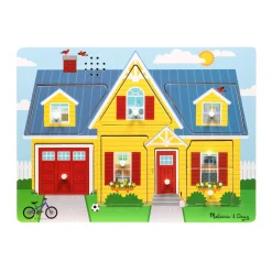 Around the House Sound Puzzle - 8 Pieces