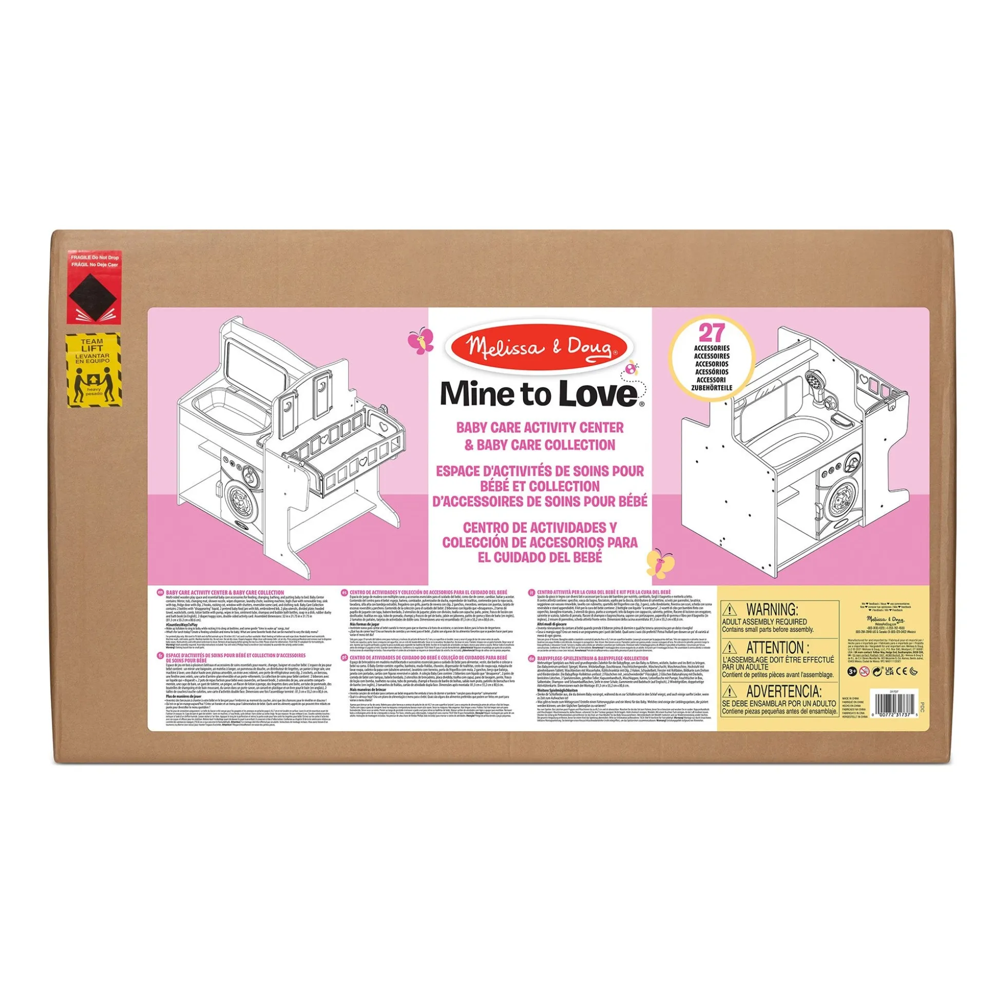 Baby Care Center and Accessory Sets