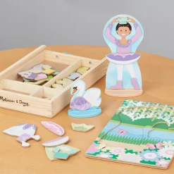 Ballerina/Fairy Magnetic Dress-Up Play Set