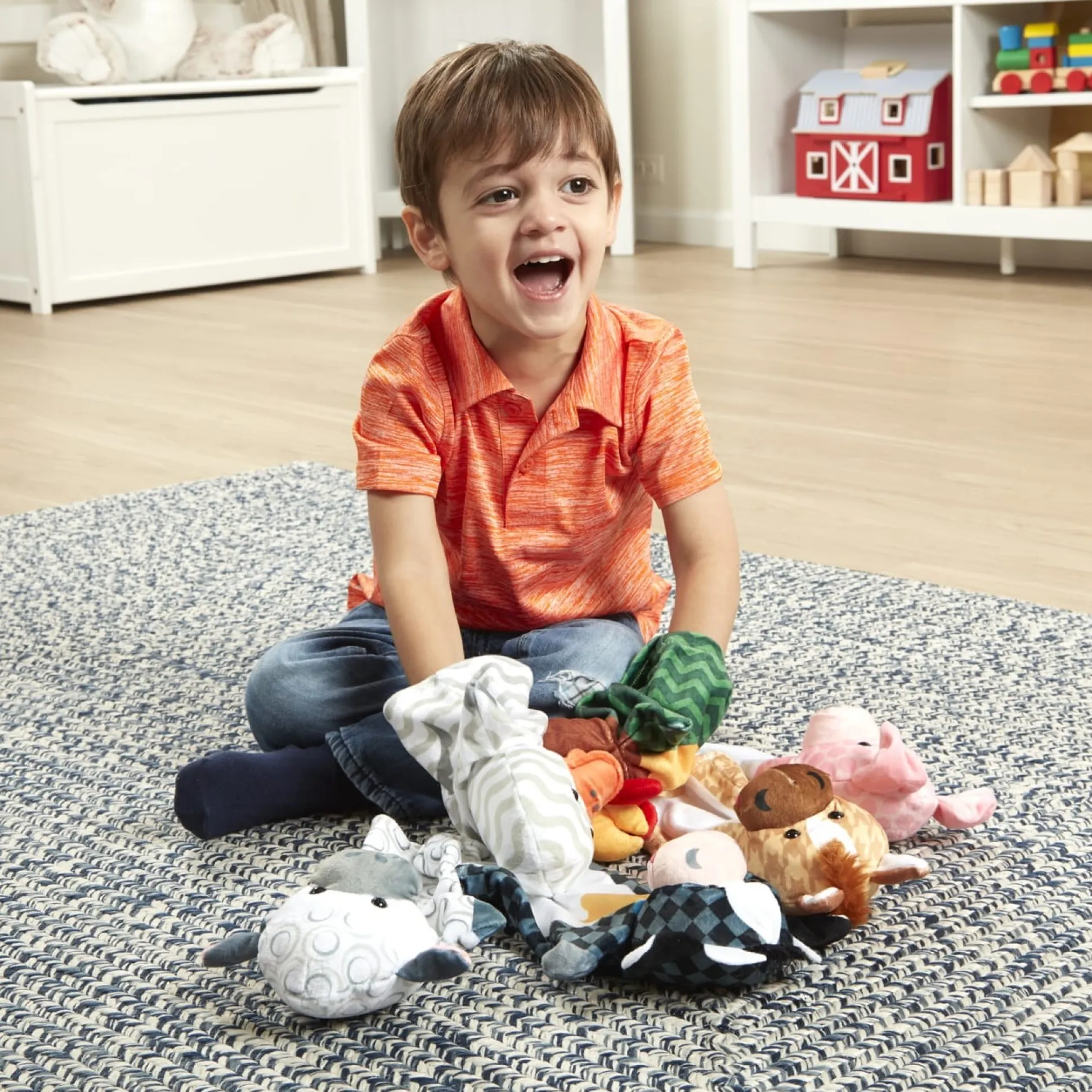 Barn Buddies Hand Puppets (6 Pc)