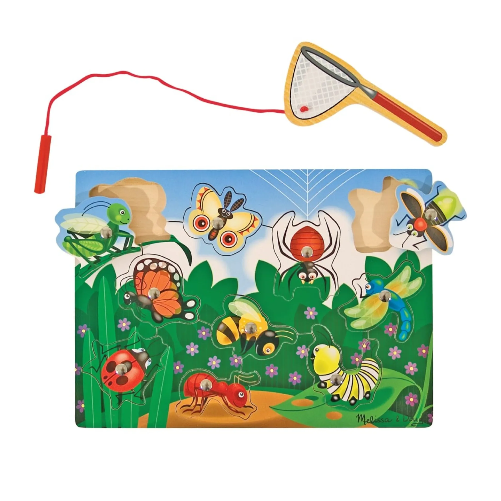 Bug-Catching Magnetic Puzzle Game