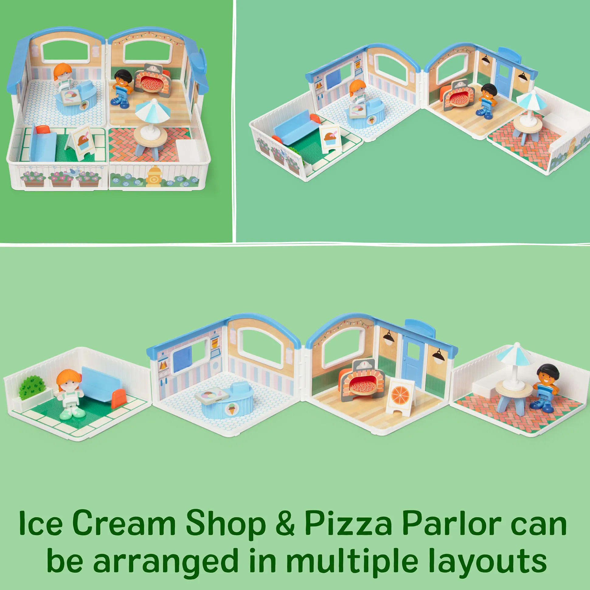 Cheery Lane™ Ice Cream and Pizza Play Set