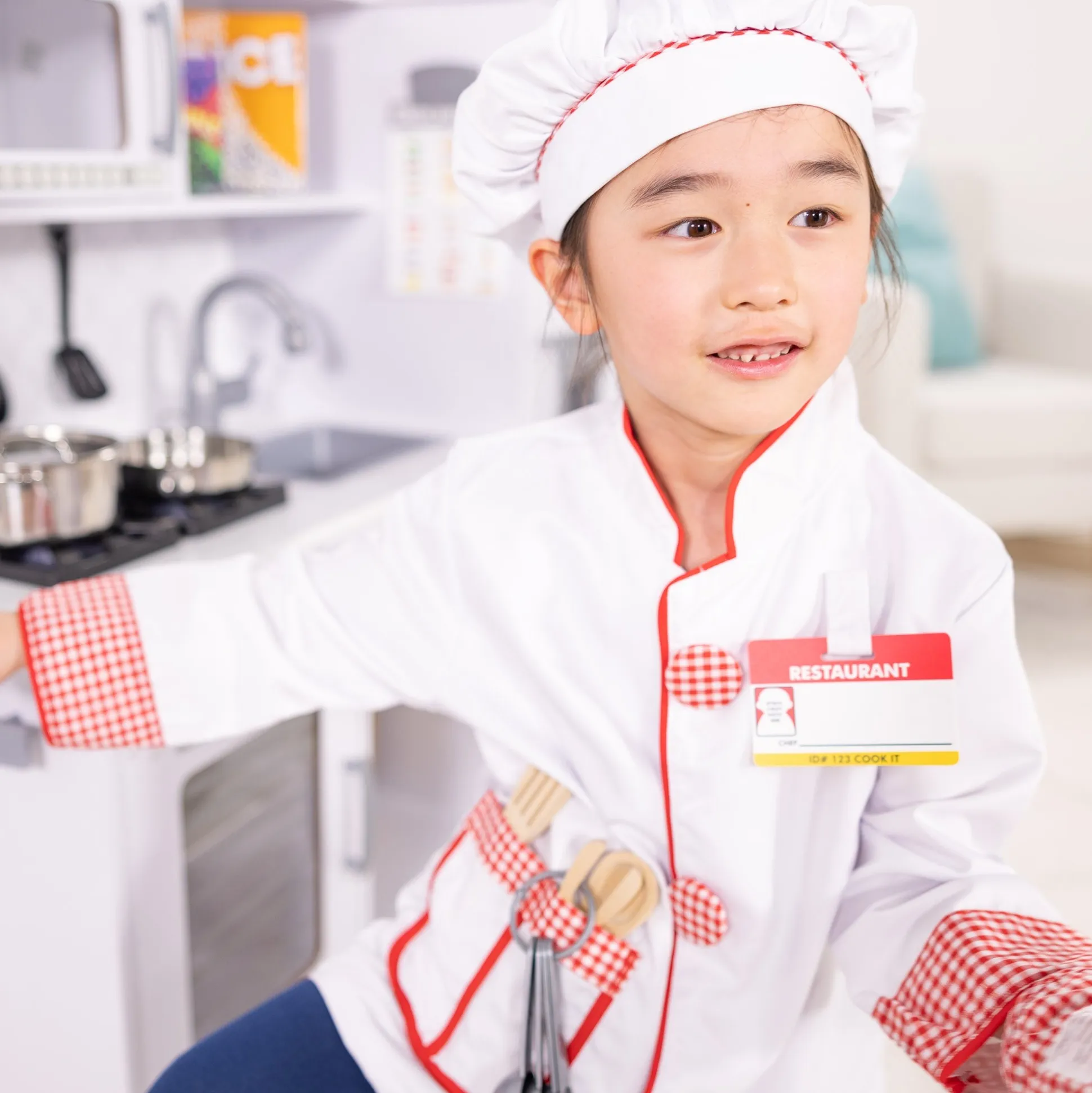 Chef Costume Role Play Set