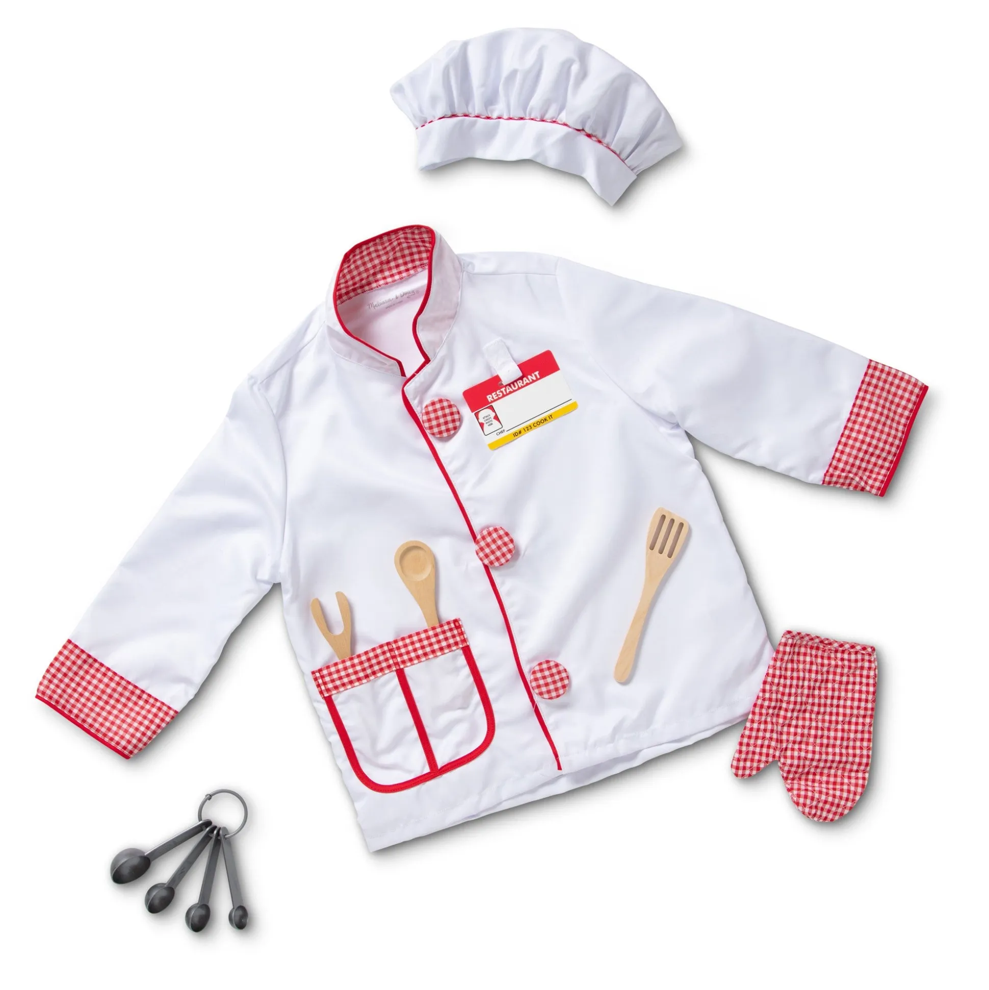 Chef Costume Role Play Set