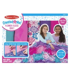 Created by Me! Flower Fleece Quilt