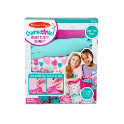 Created by Me!™ Heart Fleece Blanket No-Sew Craft Kit