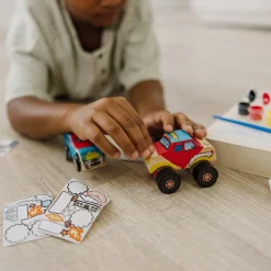 Created By Me!™ Vehicles Craft Kit 2-Pack: Race Car & Monster Truck