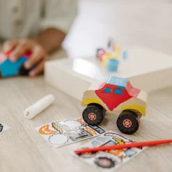 Created By Me!™ Vehicles Craft Kit 2-Pack: Race Car & Monster Truck