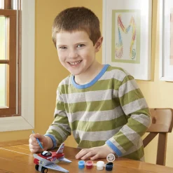 Decorate-Your-Own Wooden Plane