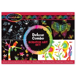 Deluxe Combo Scratch Art Set