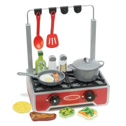Deluxe Wooden Cooktop Set