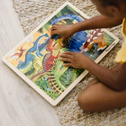 Dinosaur Wooden Jigsaw Puzzle - 24 Pieces