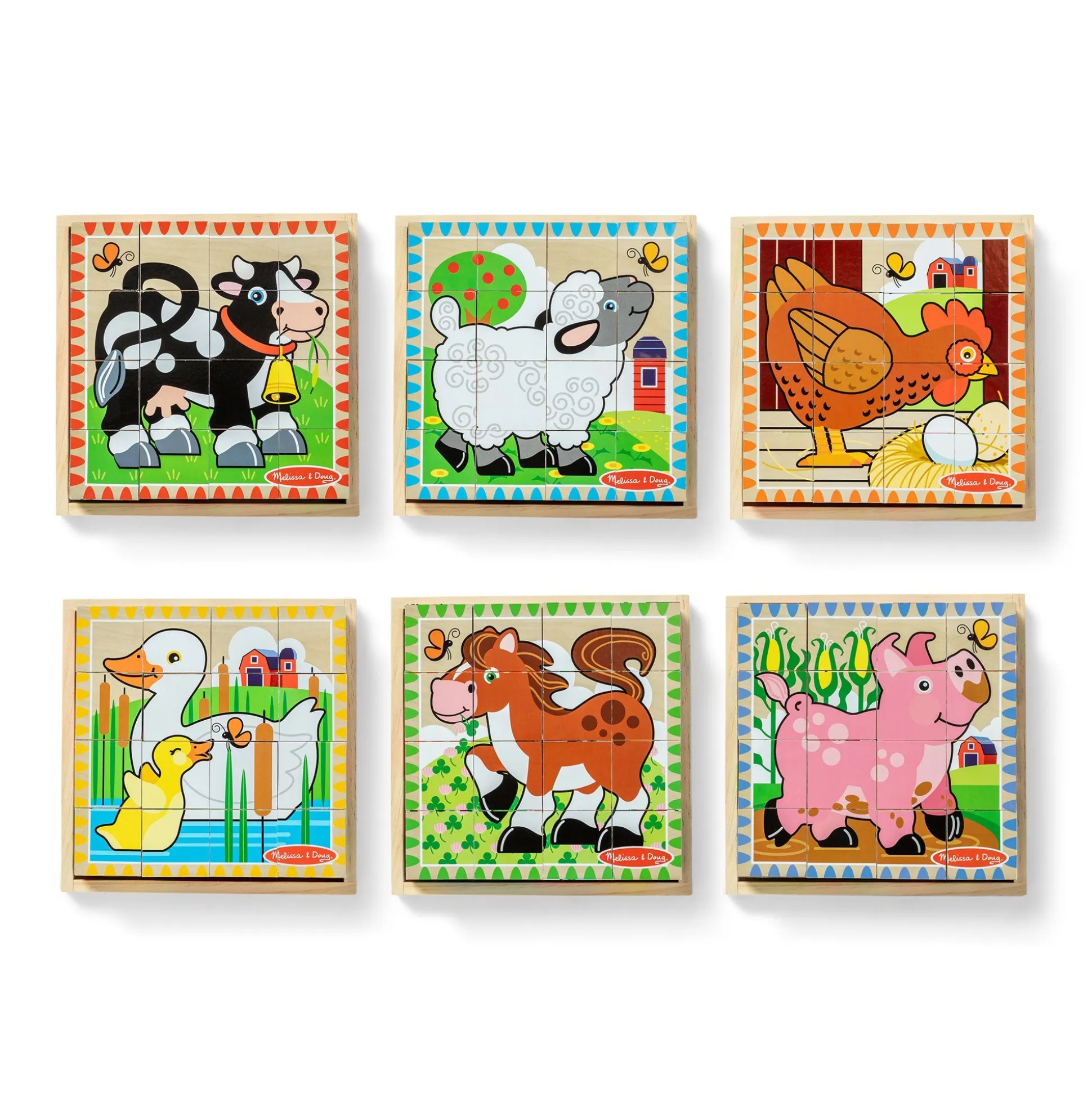 Farm Cube Puzzle - 16 Pieces