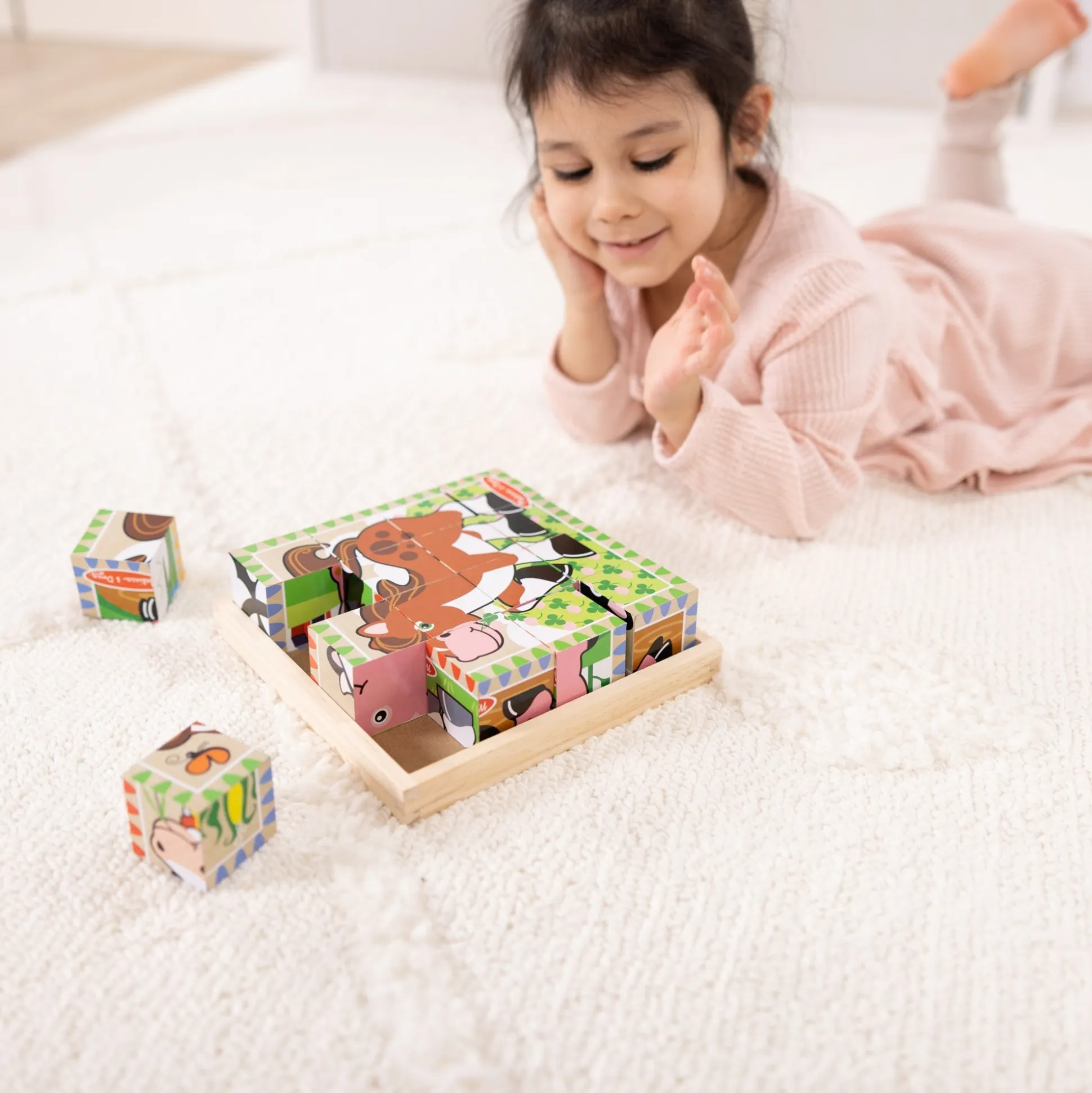 Farm Cube Puzzle - 16 Pieces