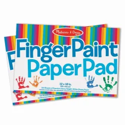 Finger Paint Paper Pad 2-Pack