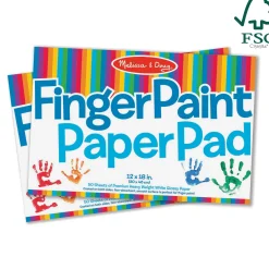 Finger Paint Paper Pad 2-Pack