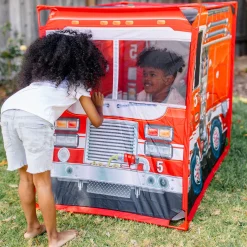 Fire Truck Play Tent