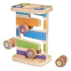 First Play Wooden Safari Zig-Zag Tower