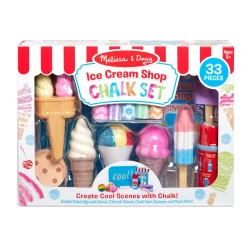 Ice Cream Shop Chalk Play Set