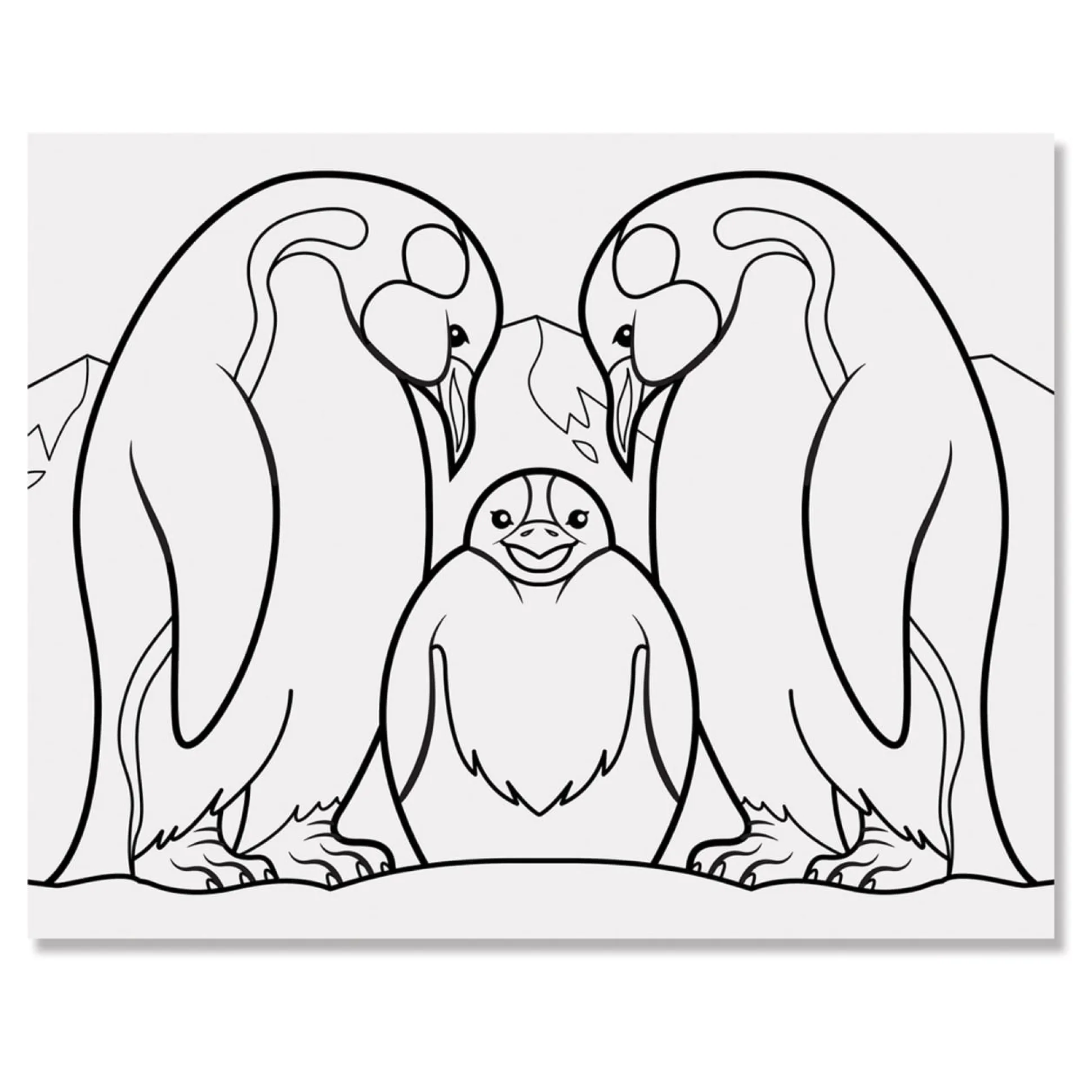 Jumbo Coloring Pad - Animals