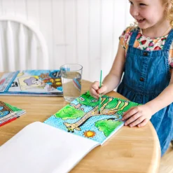 My First Paint with Water 3-Pack: Animals, Vehicles, Multi-Themed