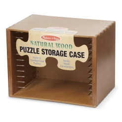 Natural Wood Puzzle Case