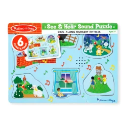 Nursery Rhymes 2 Sound Puzzle - 6 PIeces