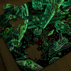 Outer Space Glow-in-the-Dark Floor Puzzle – 48 Pieces