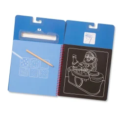 PAW Patrol Scratch Art Pad - Chase