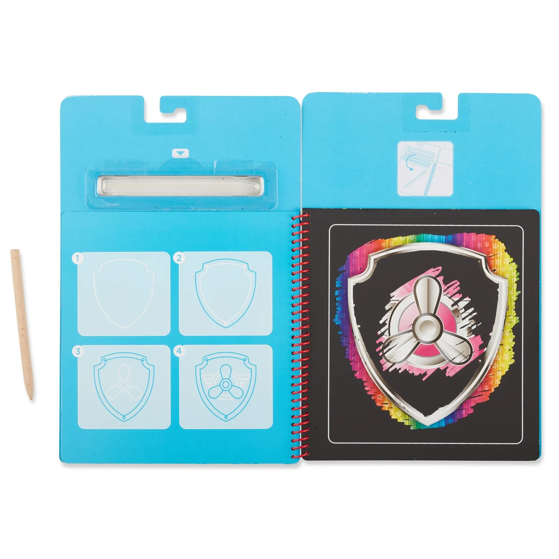 PAW Patrol Scratch Art Pad - Skye