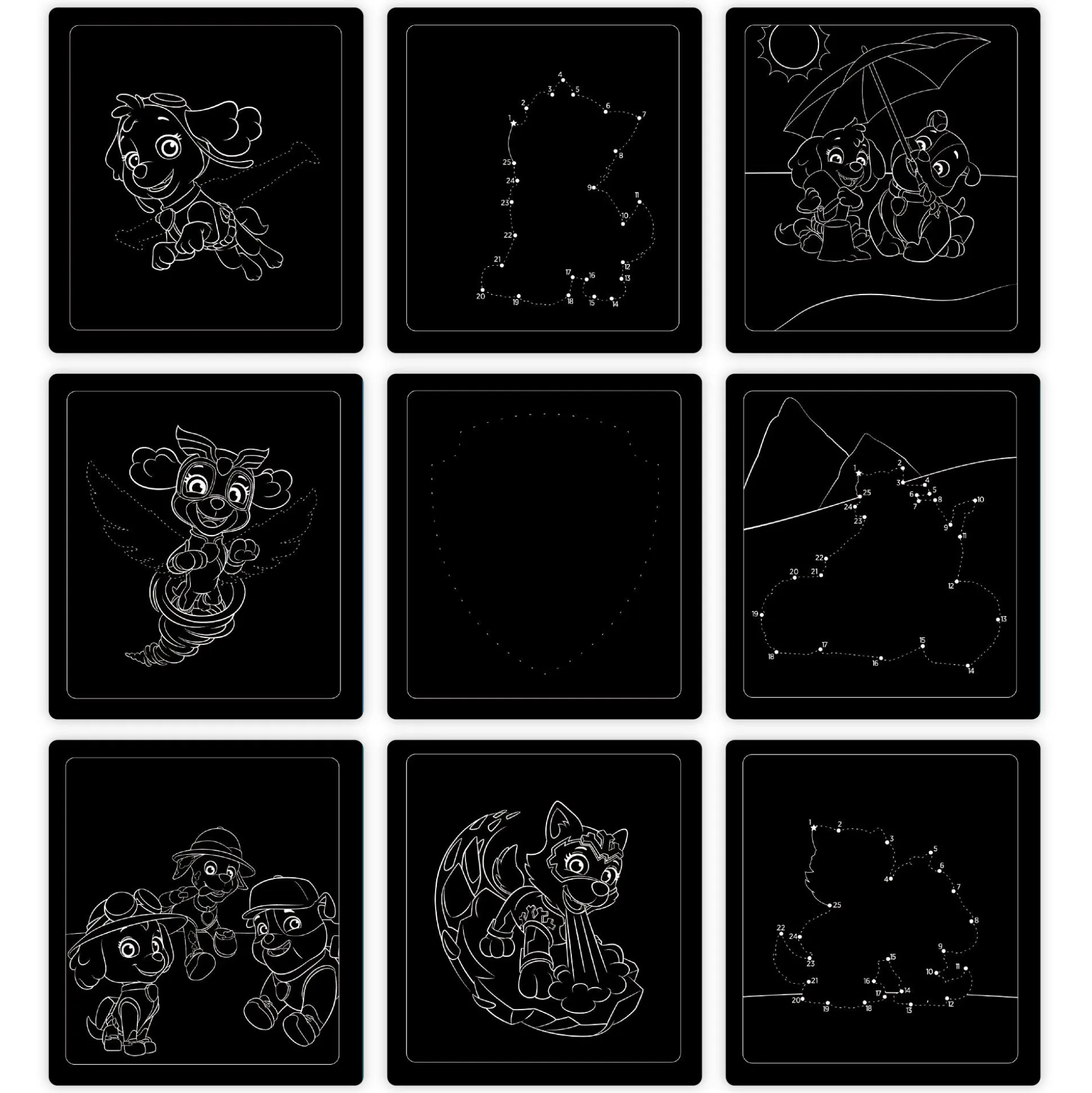 PAW Patrol Scratch Art Pad - Skye