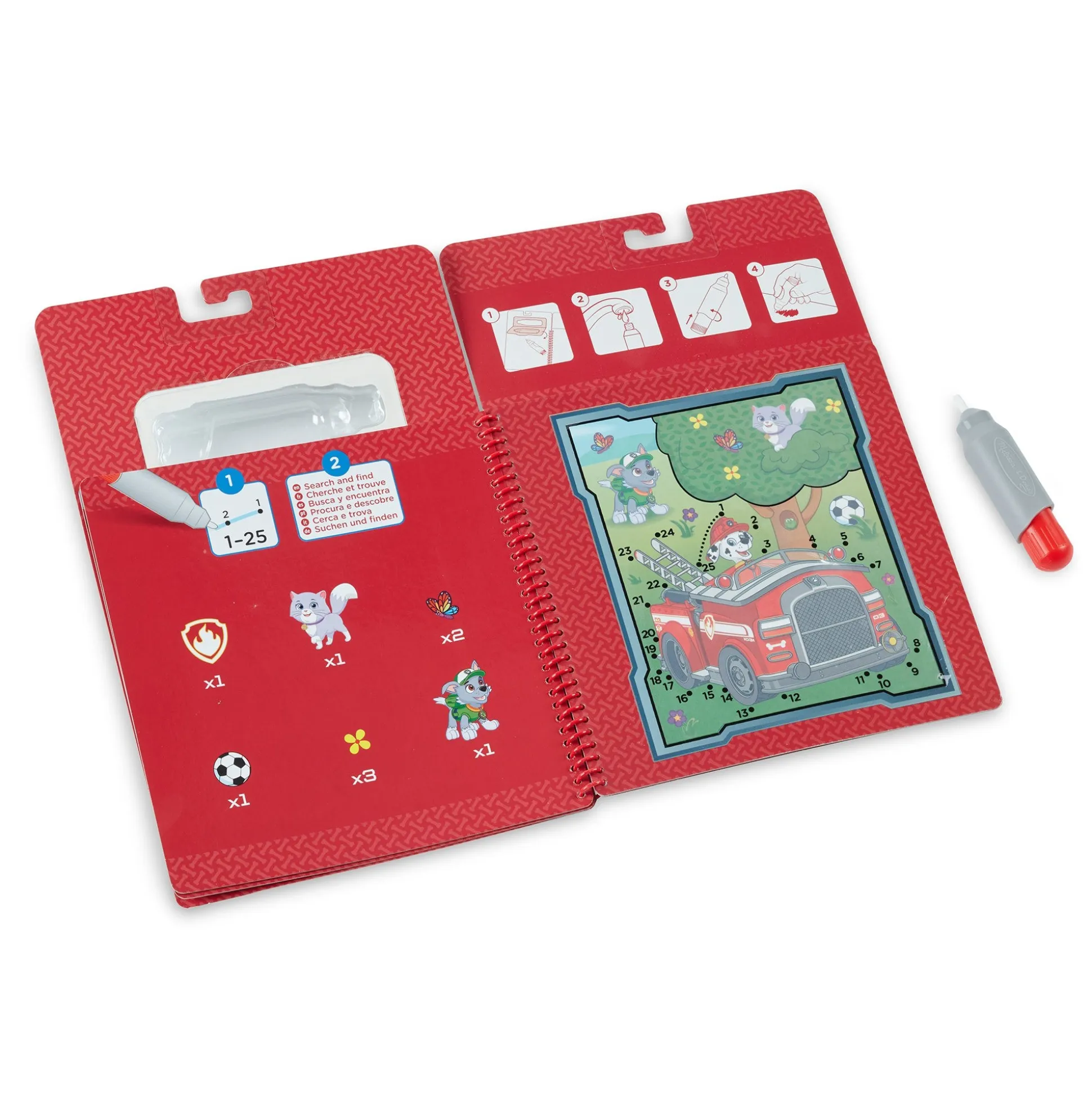 PAW Patrol Water Wow! 3-Pack - Skye, Chase, Marshall Water Reveal Pads