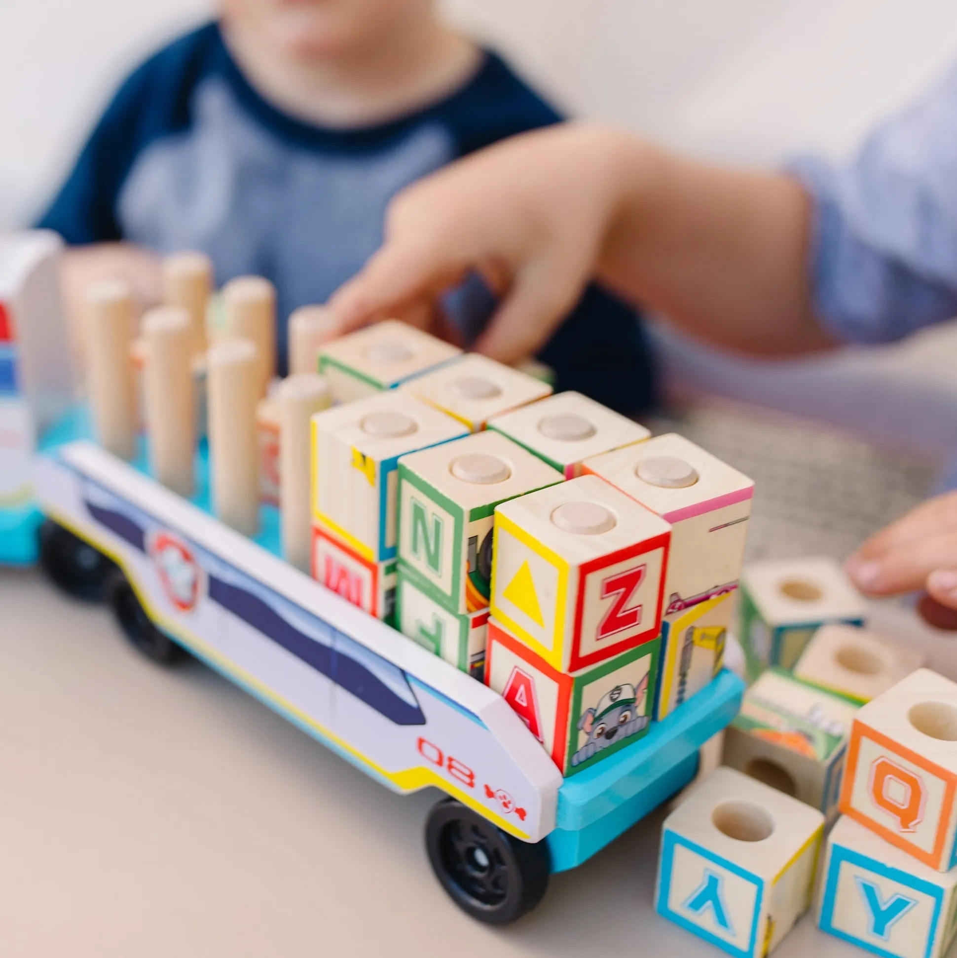 PAW Patrol Wooden ABC Block Truck