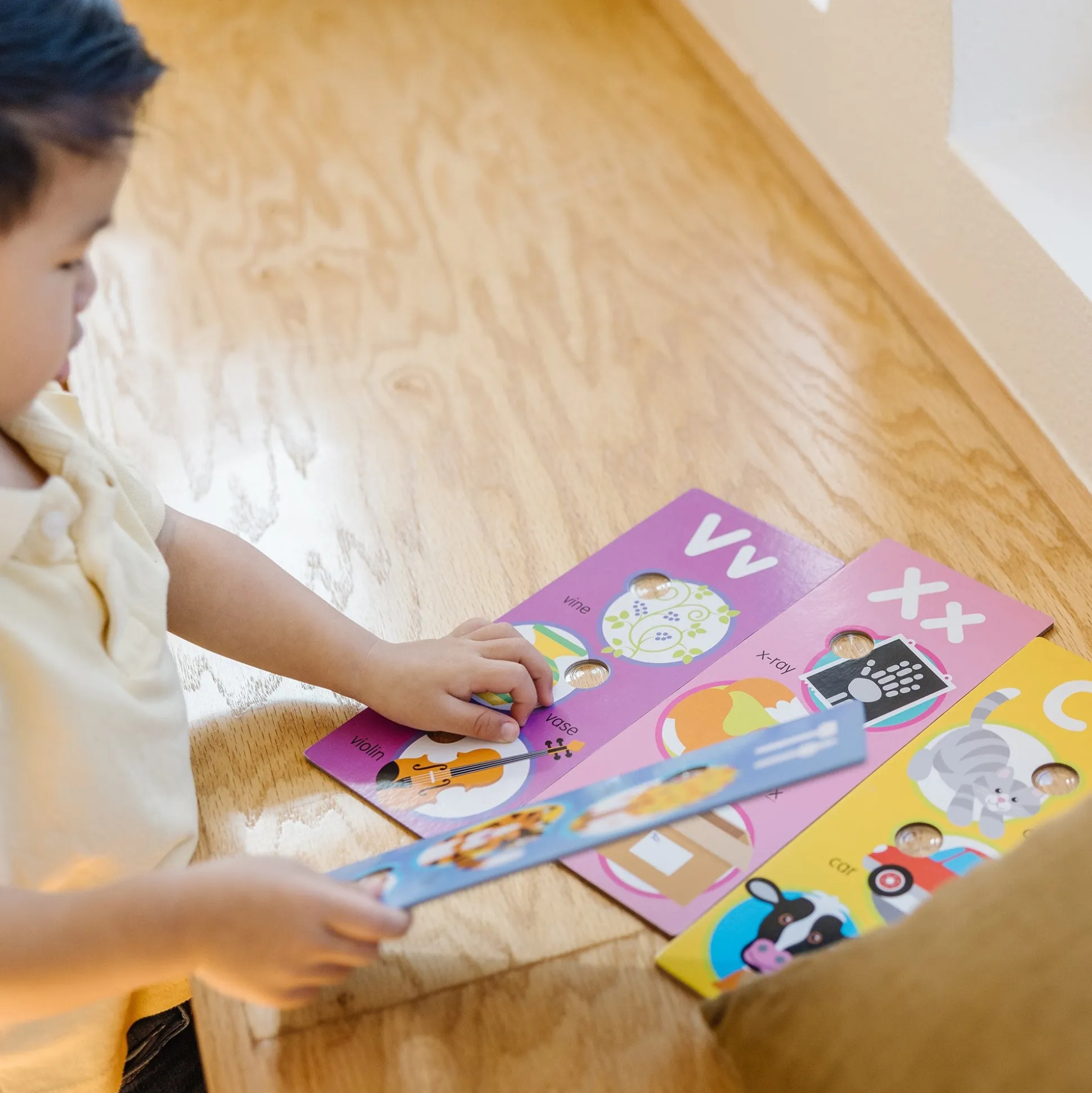 Poke-A-Dot Jumbo Alphabet Learning Cards