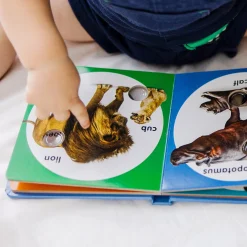 Poke-a-Dot: Wild Animal Families Board Book