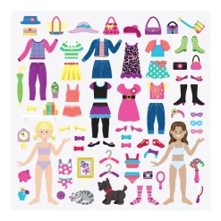 Puffy Sticker Activity Book - Dress-Up
