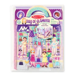 Puffy Sticker Activity Book - Day of Glamour