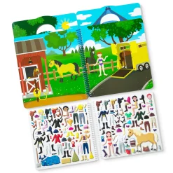 Puffy Sticker Activity Book - Riding Club
