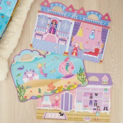 Puffy Sticker Bundle - Dress-Up, Princess and Mermaid