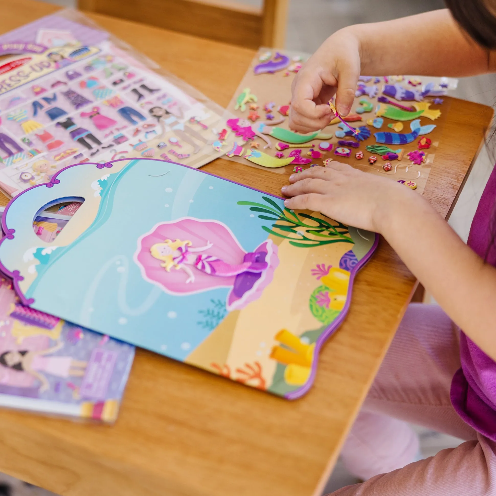 Puffy Sticker Bundle - Dress-Up, Princess and Mermaid