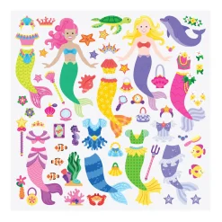 Puffy Sticker Play Set - Mermaid