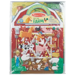Puffy Sticker Play Set 3-Pack: On the Farm, Safari, Chipmunk House