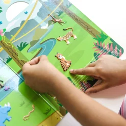 Puffy Sticker Play Set 3-Pack: Safari, Dinosaur, Ocean