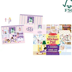 Reusable Sticker Pad - Play House!