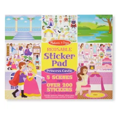 Reusable Sticker Pad - Princess Castle