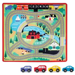 Round the Town Road Rug & Car Set