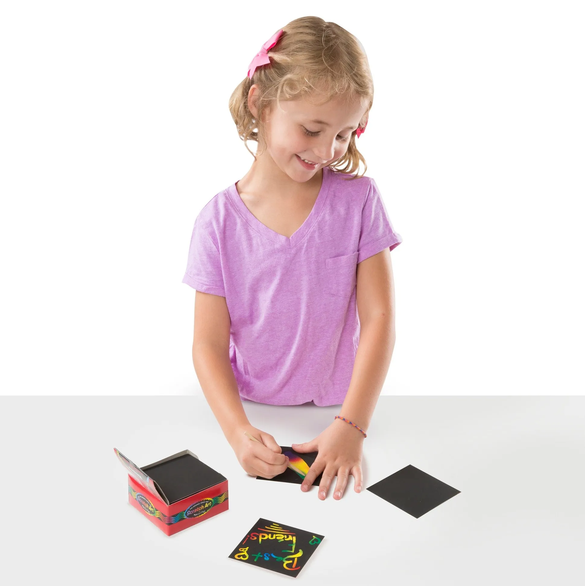 Scratch Art Rainbow Mini Notes _Box of 125