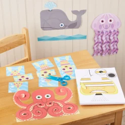Sea Life Scissor Skills Activity Pad