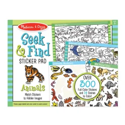 Seek & Find Sticker Pad – Animals